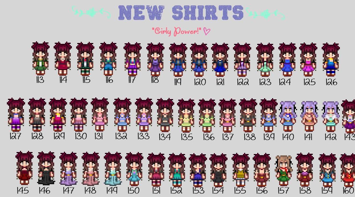 星露谷物语 新的衣服MOD下载+安装说明