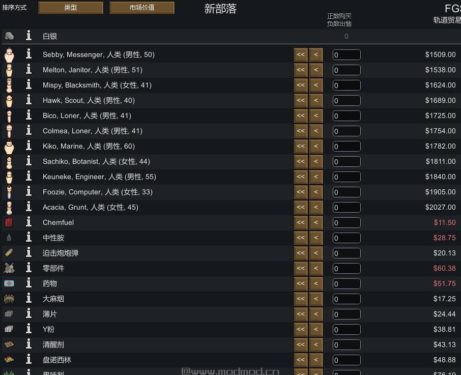 环世界 A17富商MOD下载+安装说明