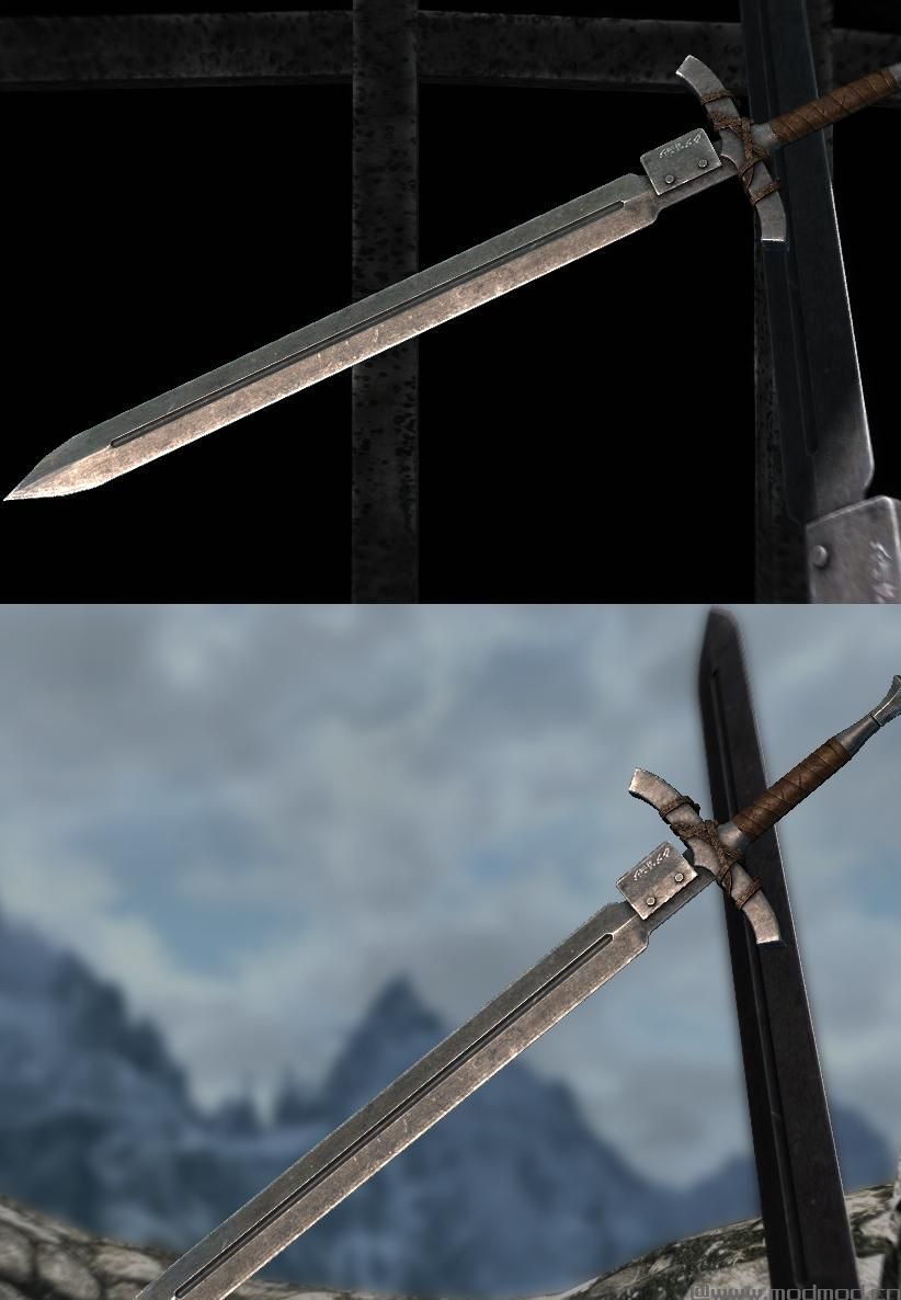 上古卷轴5 独行者之剑武器mod下载+安装说明
