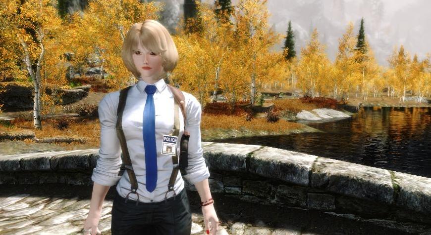 上古卷轴5：天际重制版 一套摩登风格的衣服MOD下载+安装说明