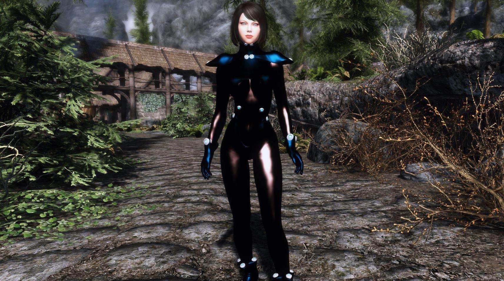 上古卷轴5：天际重制版 GANTZ紧身衣套装从MOD下载+安装说明