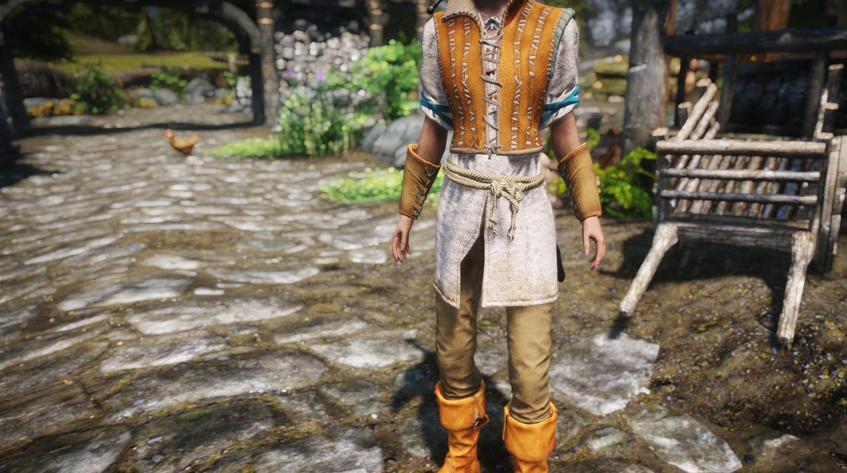 上古卷轴5 巫师3希里护甲MOD下载+安装说明