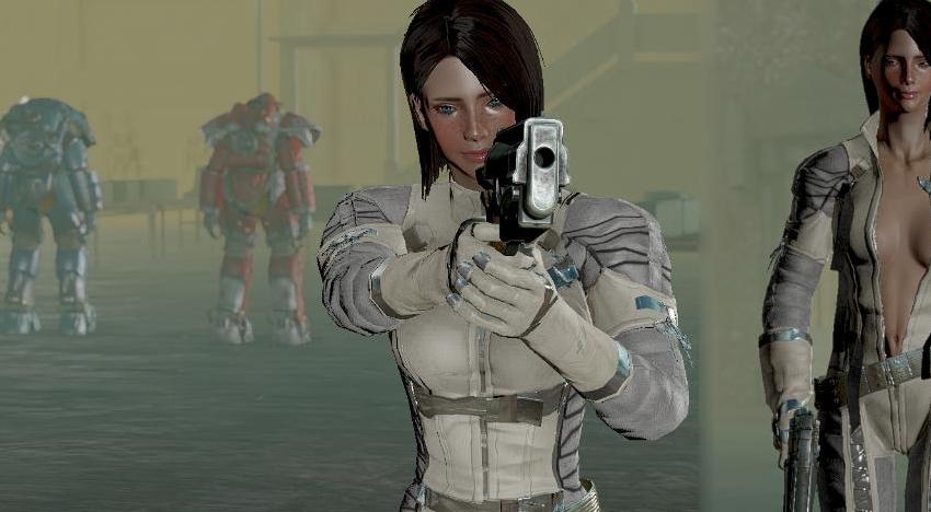 辐射4 合金装备5女版BOSS衣服MOD下载+安装说明