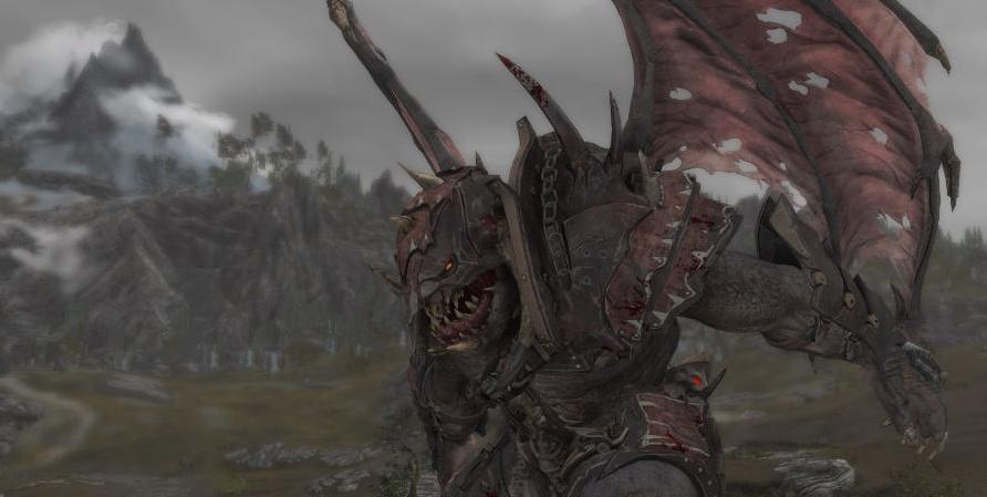 上古卷轴5：天际重制版 狼人变身恶魔化MOD下载+安装说明