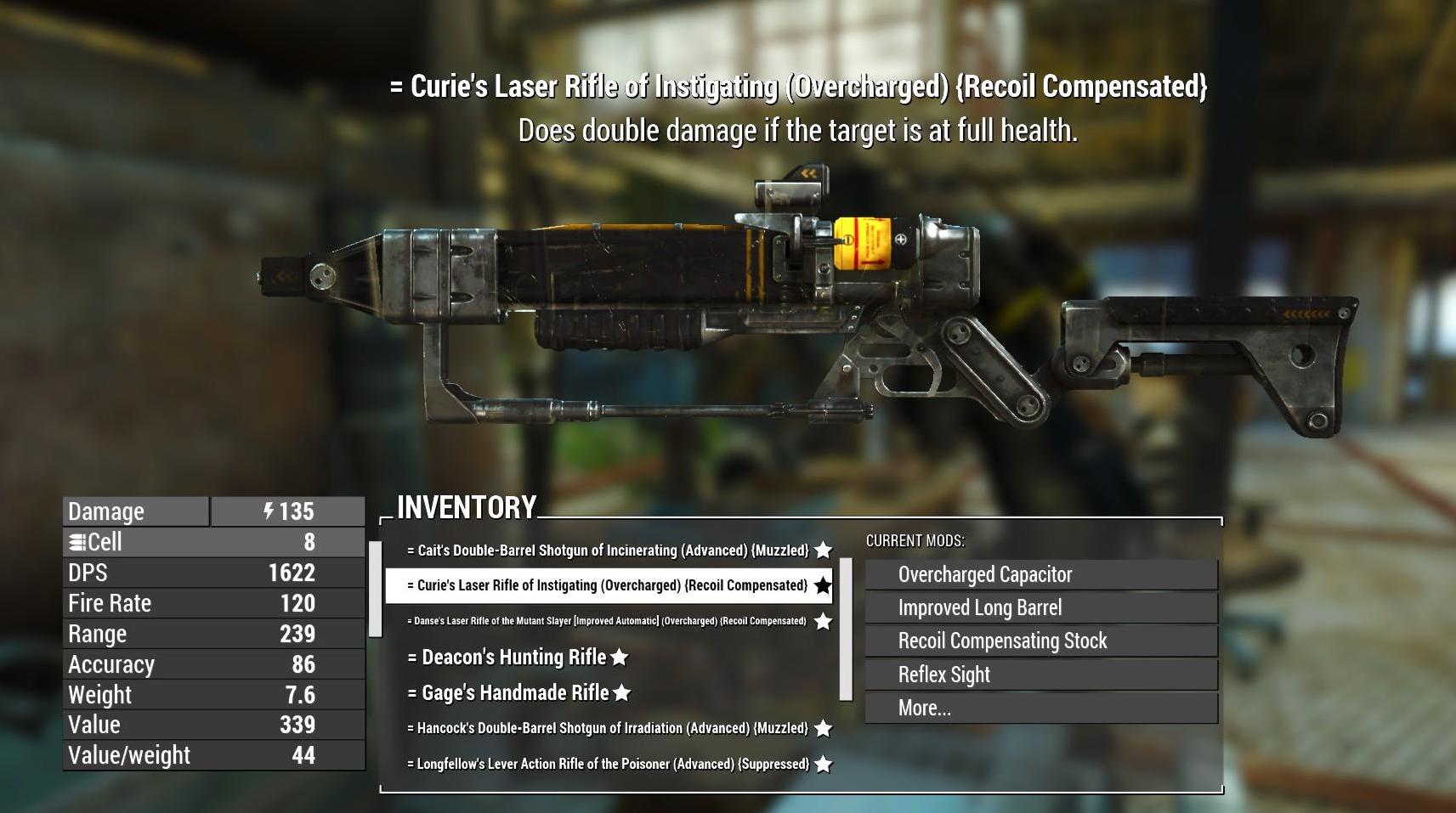 辐射4 可定制的同伴武器MOD下载+安装说明