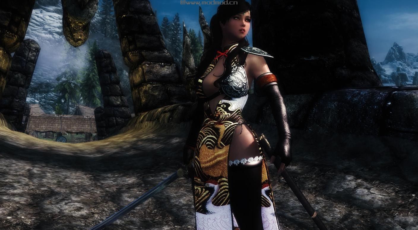 上古卷轴5 魔剑士姐姐惠MOD下载+安装说明