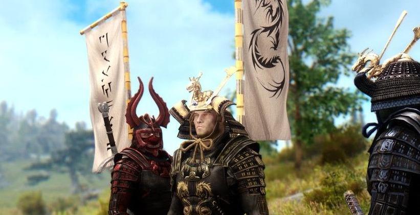 上古卷轴5：天际重制版 龙裔武士盔甲MOD下载+安装说明