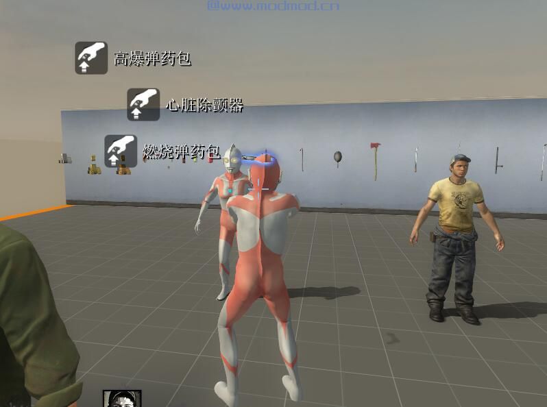 简单分享一款求生之路2人物NICK奥特曼MOD！