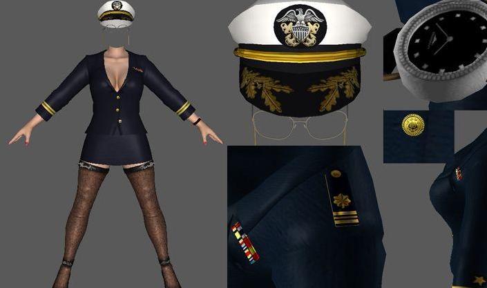 死或生5：最后一战 Helena长袖海军少校制服MOD[TMC版]下载+安装说明