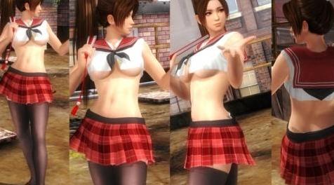 死或生5：Mai女学生红色制服下载+安装说明