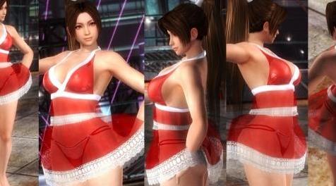 死或生5：Mai red seethough dress下载+安装说明
