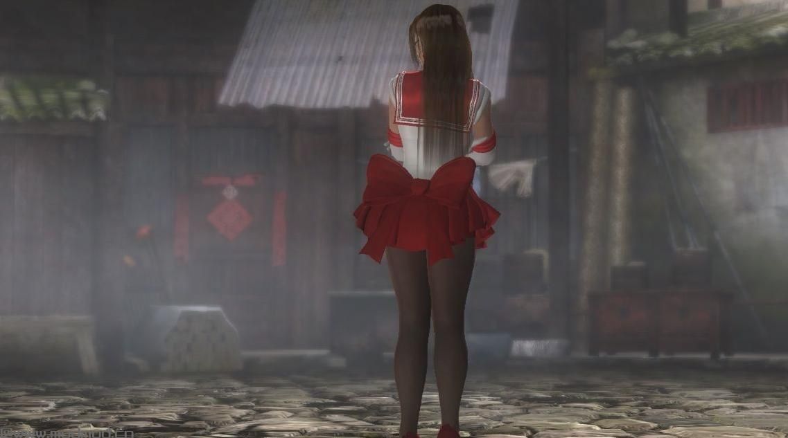 黑丝裤袜+红色高跟+红色连衣裙+多种发型+浓艳化妆之Rachel as SAILOR_MARS-DLC MOD下载+安装说明