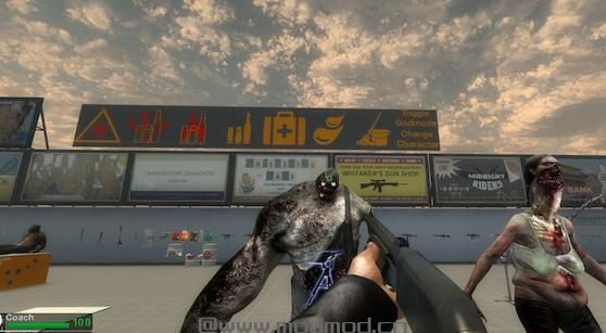 求生之路2MOD：方形绿色十字线下载+安装说明