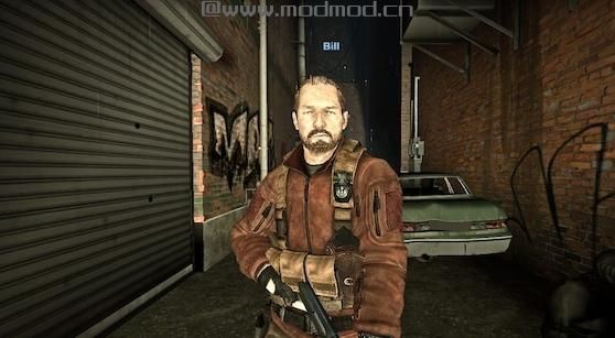 求生之路2MOD：巴里伯顿（回复：第2版）（比尔）下载+安装说明