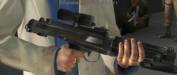求生之路2 星球大战帝国突击兵E-11冲击波步枪MOD下载+安装说明