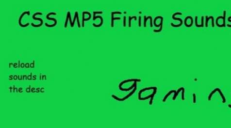求生之路2MOD：CSS MP5开火声下载+安装说明