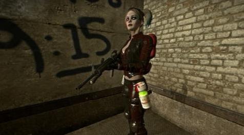 求生之路2MOD：Harly Quinn（不公正2）替代Zoey（4K纹理）下载+安装说明