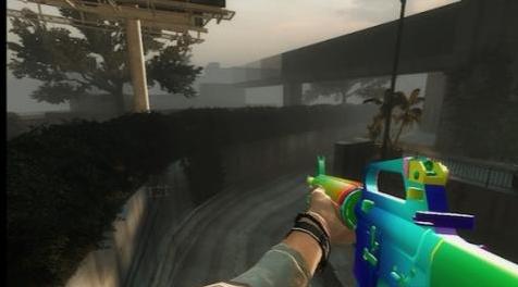 求生之路2MOD：M16多色步枪下载+安装说明