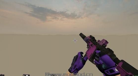 求生之路2MOD：Kriss Vector The Division（SMG）紫色编辑下载+安装说明