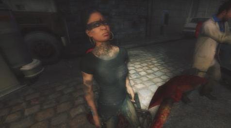 求生之路2MOD：熏黑的人体彩绘-罗谢尔下载+安装说明