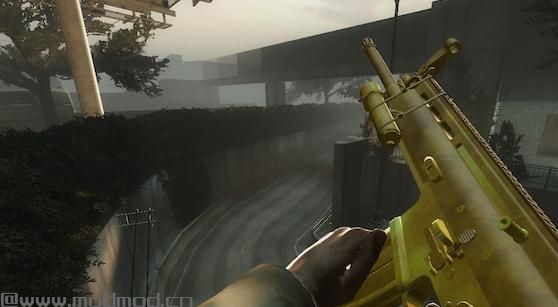 求生之路2MOD：黄金Scar下载+安装说明