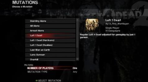 求生之路2MOD：Left 1 Dead突变包下载+安装说明
