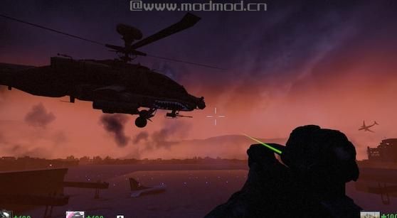 求生之路2MOD：AH-64D阿帕奇长弓射击客机-真实SFX版本下载+安装说明