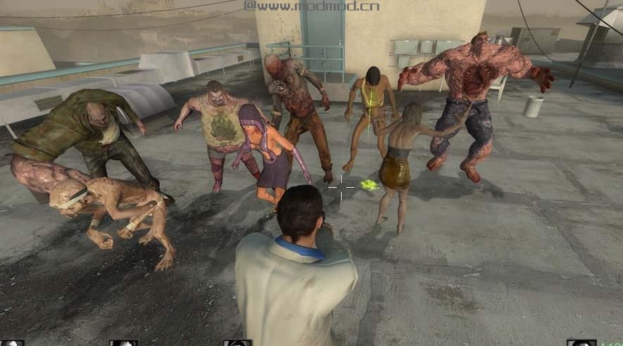 求生之路2MOD：特感皮肤主题整合1 --第二小队--下载+安装说明