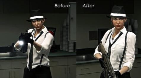 求生之路2MOD：增强型Redfield Noir  -  RE2 Remake下载+安装说明
