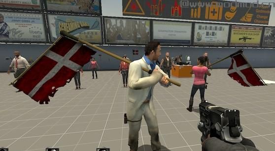 求生之路2MOD：丹麦国旗(高尔夫球俱乐部)下载+安装说明