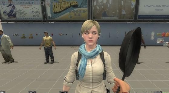 求生之路2MOD：Sherry Birkin（RE6）亚洲服饰（Zoey版）下载+安装说明