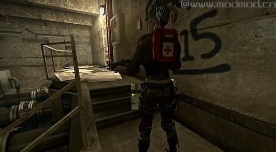 求生之路2MOD：Harly Quinn（不公正2）替代Zoey（4K纹理）下载+安装说明