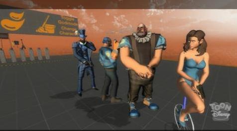 求生之路2MOD：TF2马戏团演员（BLU）[L4D2幸存者]下载+安装说明