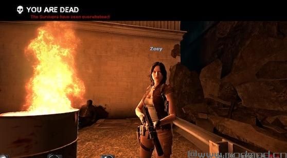 求生之路2MOD：Helena Harper（RE6）亚洲服饰（Zoey版）下载+安装说明