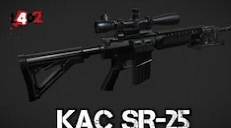 求生之路2MOD：FA:S KAC SR-25（军事狙击手）下载+安装说明