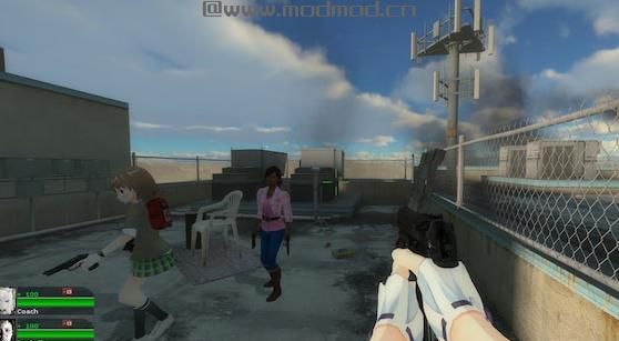 求生之路2MOD：罗谢尔休闲装下载+安装说明