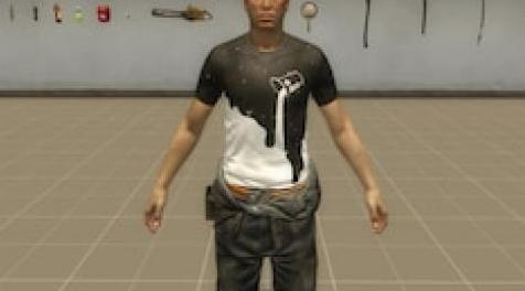 求生之路2MOD：Ellis的油漆溢出T恤下载+安装说明