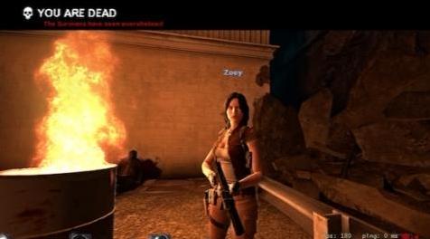 求生之路2MOD：Helena Harper（RE6）亚洲服饰（Zoey版）下载+安装说明