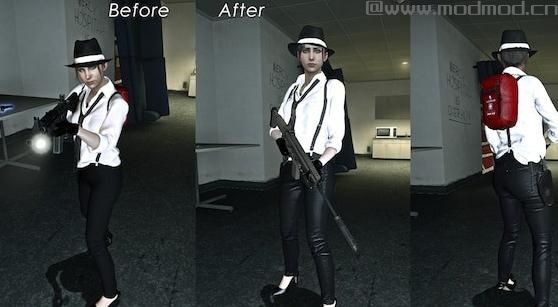 求生之路2MOD：增强型Redfield Noir  -  RE2 Remake下载+安装说明