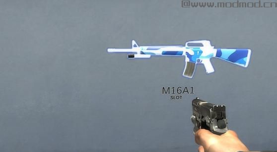求生之路2MOD：Fortnite蓝色迷彩M16下载+安装说明