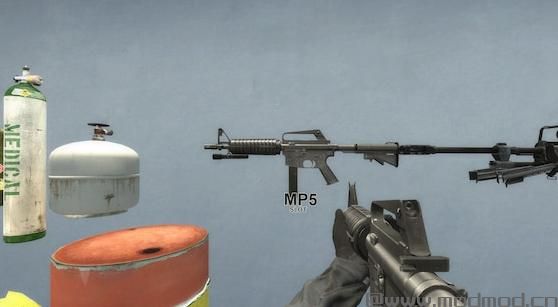 求生之路2MOD：Doktor haus 的9毫米自动手枪 mp5下载+安装说明