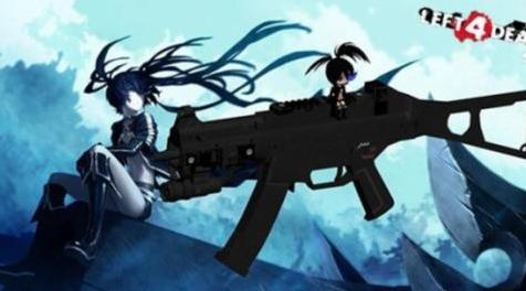 求生之路2MOD：黑岩射手UMP冲锋枪MOD下载+安装说明