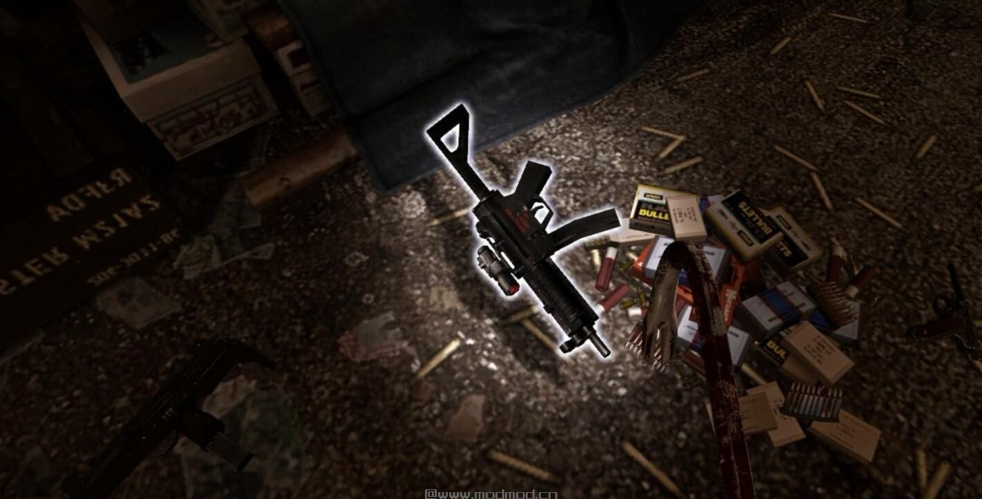 求生之路2MOD：概念艺术MP5下载+安装说明