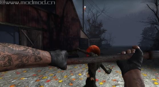 求生之路2MOD：庭院工人（消防斧头）下载+安装说明