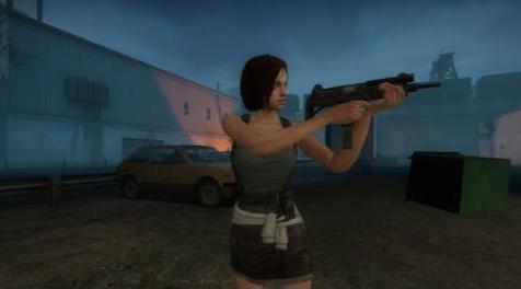 求生之路2MOD：吉尔·瓦伦丁（Re3）（高清）（佐伊）下载+安装说明
