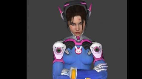 求生之路2MOD：佐伊穿着D.VA服装下载+安装说明