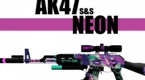求生之路2MOD：AK47霓虹喷漆版MOD下载+安装说明