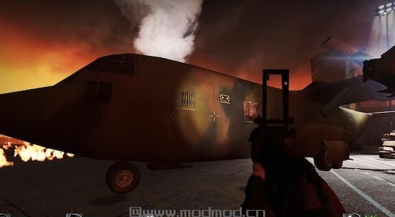 求生之路2MOD：高清香草救援飞机，4人死亡2人下载+安装说明