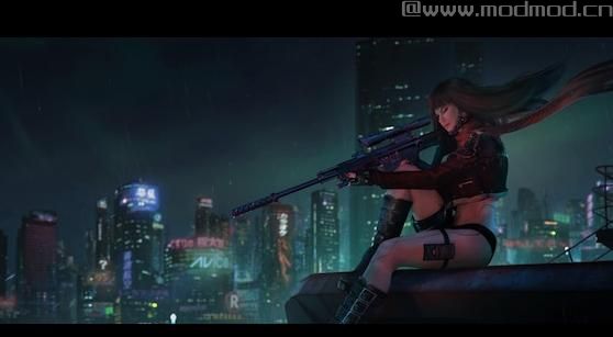 求生之路2MOD：1984年的喷雾包（网络朋克版女孩）下载+安装说明