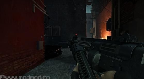 求生之路2MOD：S-SMG的黑色OPS II M1216下载+安装说明